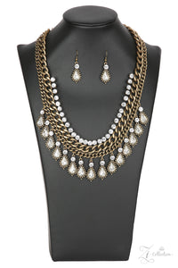 Paparazzi ~ "Revolution" ~ ZI Collection ~ Brass Necklace Set