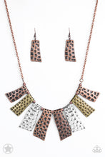 Load image into Gallery viewer, Paparazzi - A Fan of the Tribe Necklace - Klassy Jewelz Boutique