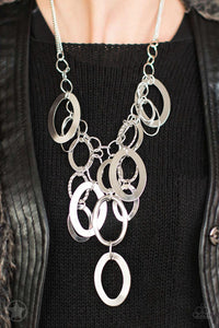 Paparazzi - A Silver Spell Necklace - Klassy Jewelz Boutique