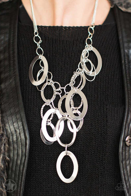 Paparazzi - A Silver Spell Necklace - Klassy Jewelz Boutique