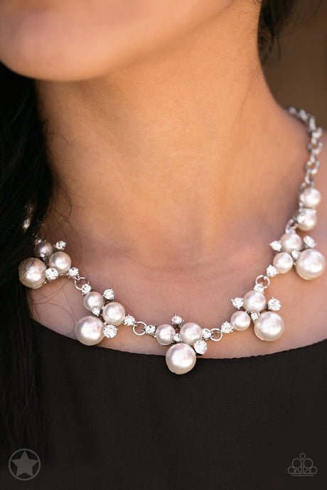 Paparazzi - Toast To Perfection - White Pearl Necklace - Klassy Jewelz Boutique