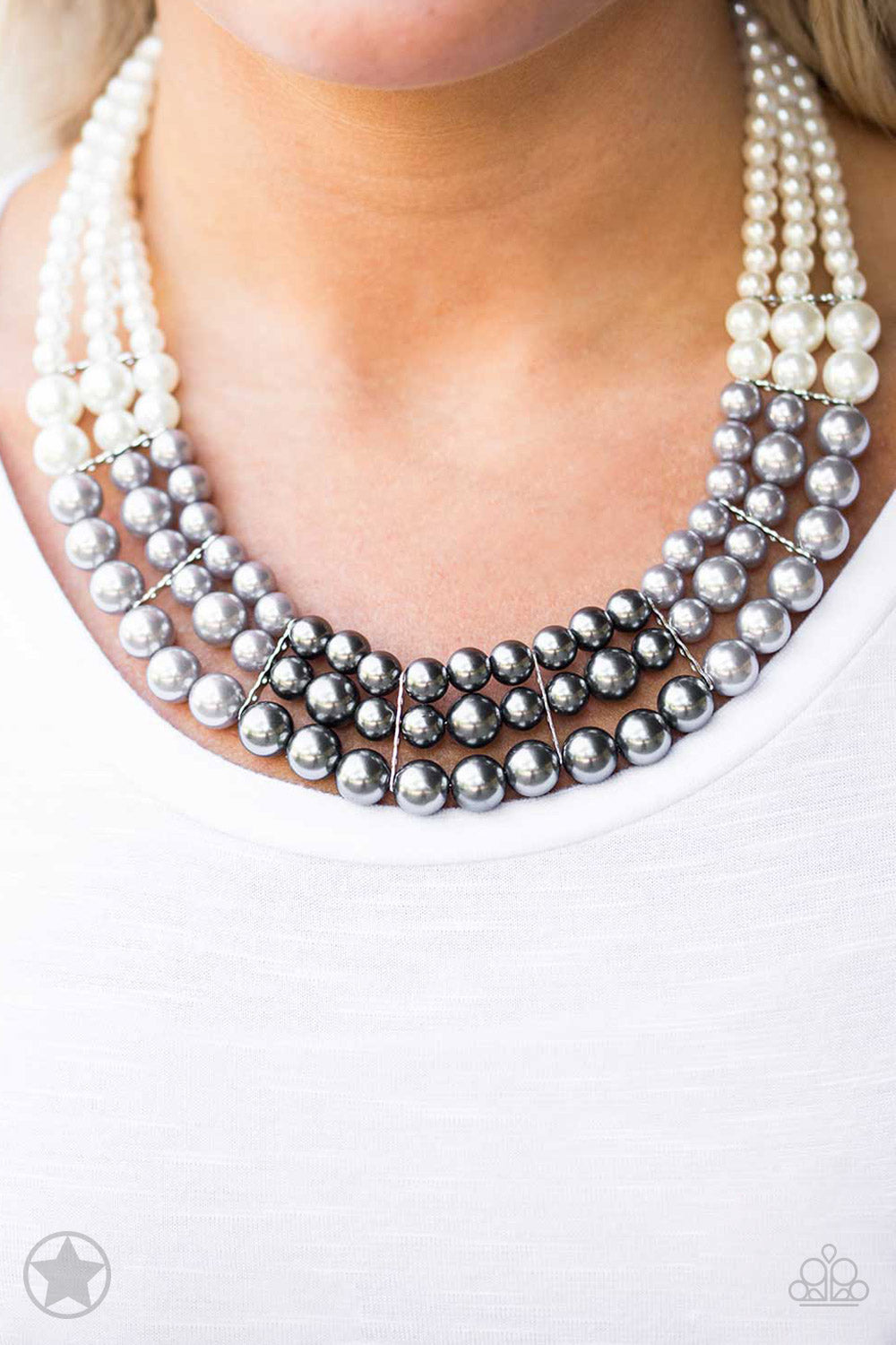 Paparazzi - Lady In Waiting - Pearl Necklace - Klassy Jewelz Boutique