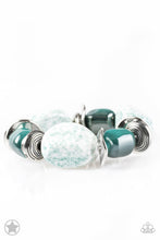 Load image into Gallery viewer, Paparazzi - Glaze of Glory - Blue Bracelet - Klassy Jewelz Boutique