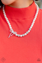 Load image into Gallery viewer, Paparazzi ~ Fiercely Fifth Avenue ~ Fashion Fix Complete Trend Blend ~ White Pearl Necklace Set