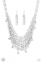 Load image into Gallery viewer, Paparazzi - Fishing for Compliments - Silver Necklace - Klassy Jewelz Boutique