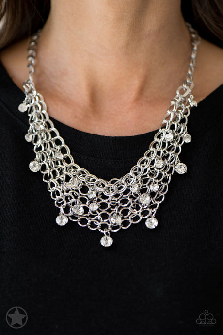 Paparazzi - Fishing for Compliments - Silver Necklace - Klassy Jewelz Boutique
