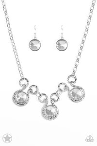 Paparazzi - Hypnotized - Silver Necklace - Klassy Jewelz Boutique