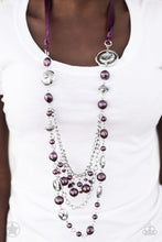 Load image into Gallery viewer, Paparazzi - All The Trimmings - Purple Necklace - Klassy Jewelz Boutique
