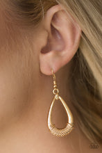 Load image into Gallery viewer, Paparazzi ~ Trending Texture ~ Gold Earrings