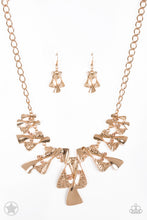 Load image into Gallery viewer, Paparazzi - The Sands of Time - Gold Necklace - Klassy Jewelz Boutique