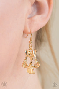 Paparazzi - The Sands of Time - Gold Necklace - Klassy Jewelz Boutique