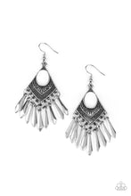 Load image into Gallery viewer, Paparazzi - Mostly Monte-ZUMBA - White Earring