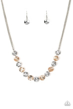 Load image into Gallery viewer, Paparazzi - Simple Sheen - Silver Necklace Set