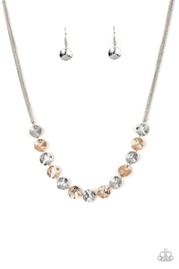 Paparazzi - Simple Sheen - Silver Necklace Set
