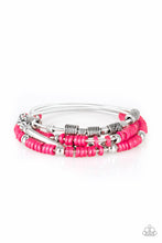 Load image into Gallery viewer, Paparazzi ~ Tribal Spunk ~ Pink Bracelet