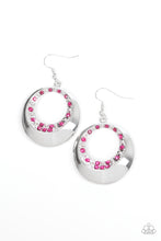 Load image into Gallery viewer, Paparazzi ~ Ringed In Refinement ~ Pink Earrings