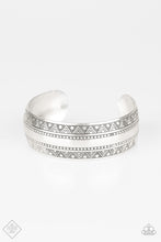 Load image into Gallery viewer, Paparazzi ~ Desert Peaks ~ Silver Cuff Bracelet (Fashion Fix Exclusive)