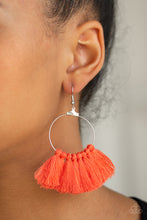Load image into Gallery viewer, Paparazzi - Peruvian Princess - Orange Earrings - Klassy Jewelz Boutique