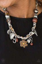 Load image into Gallery viewer, Paparazzi - Charmed, I Am Sure - Brown Necklace - Klassy Jewelz Boutique
