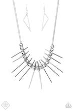 Load image into Gallery viewer, Paparazzi ~ Fully Charged ~ Silver Necklace Set (Fashion Fix Exclusive)