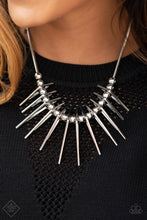 Load image into Gallery viewer, Paparazzi ~ Fully Charged ~ Silver Necklace Set (Fashion Fix Exclusive)