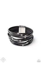 Load image into Gallery viewer, Paparazzi ~ Fearlessly Layered ~ Black Urban Bracelet (Fashion Fix Exclusive)