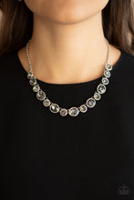 Load image into Gallery viewer, Paparazzi ~ Girls Gotta Glow ~ Silver Necklace Set