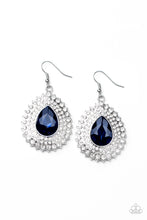 Load image into Gallery viewer, Paparazzi ~ Exquisitely Explosive ~ Blue Earrings