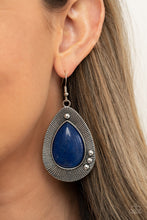 Load image into Gallery viewer, Paparazzi ~ Western Fantasy ~ Blue Earrings
