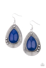 Load image into Gallery viewer, Paparazzi ~ Western Fantasy ~ Blue Earrings