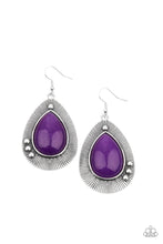 Load image into Gallery viewer, Paparazzi ~ Western Fantasy ~ Purple Earrings