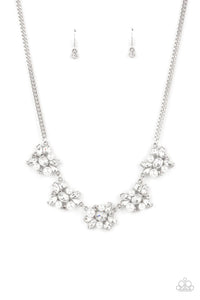Paparazzi ~ HEIRESS of Them All ~ White Necklace Set