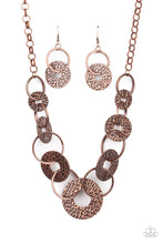 Load image into Gallery viewer, Paparazzi ~ Industrial Envy ~ Copper Necklace Set