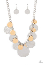 Load image into Gallery viewer, Paparazzi ~ Industrial Grade Glamour ~ Silver Necklace Set