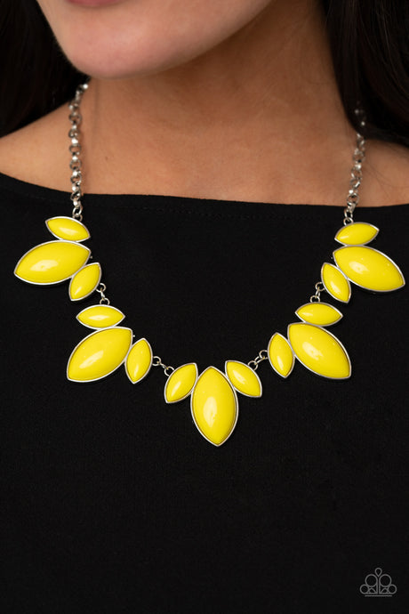Paparazzi ~ Viva La Vacation ~ Yellow Necklace Set