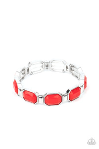 Paparazzi ~ Fashion Fable ~ Red Bracelet