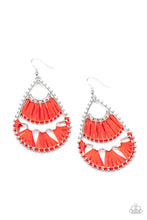 Load image into Gallery viewer, Paparazzi ~ Samba Scene ~ Red Earrings