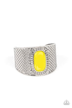 Load image into Gallery viewer, Paparazzi ~ Poshly Pharaoh ~ Yellow Cuff Bracelet