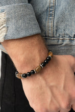 Load image into Gallery viewer, Paparazzi ~ Unity ~ Men&#39;s Brown Urban Bracelet