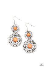 Load image into Gallery viewer, Paparazzi ~ Sunny Sahara ~ Orange Earrings
