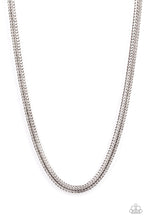 Load image into Gallery viewer, Paparazzi ~ Extra Extraordinary ~ Men&#39;s Silver Necklace and Bracelet Set