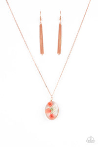 Paparazzi ~ Sweet Sentiments ~ Copper Necklace Set