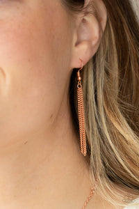 Paparazzi ~ Sweet Sentiments ~ Copper Necklace Set