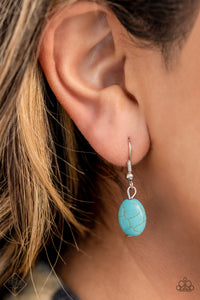 Paparazzi ~ Luck Of The West ~ Blue Turquoise Necklace Set (Fashion Fix Exclusive)