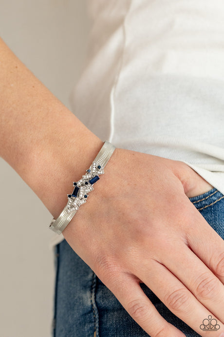Paparazzi ~ A Chic Clique ~ Blue Cuff Bracelet