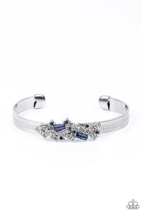 Paparazzi ~ A Chic Clique ~ Blue Cuff Bracelet