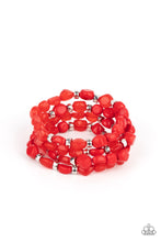 Load image into Gallery viewer, Paparazzi ~ Nice GLOWING! ~ Red Bracelets