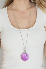 Load image into Gallery viewer, Paparazzi ~ Tidal Tease ~ Purple Necklace Set