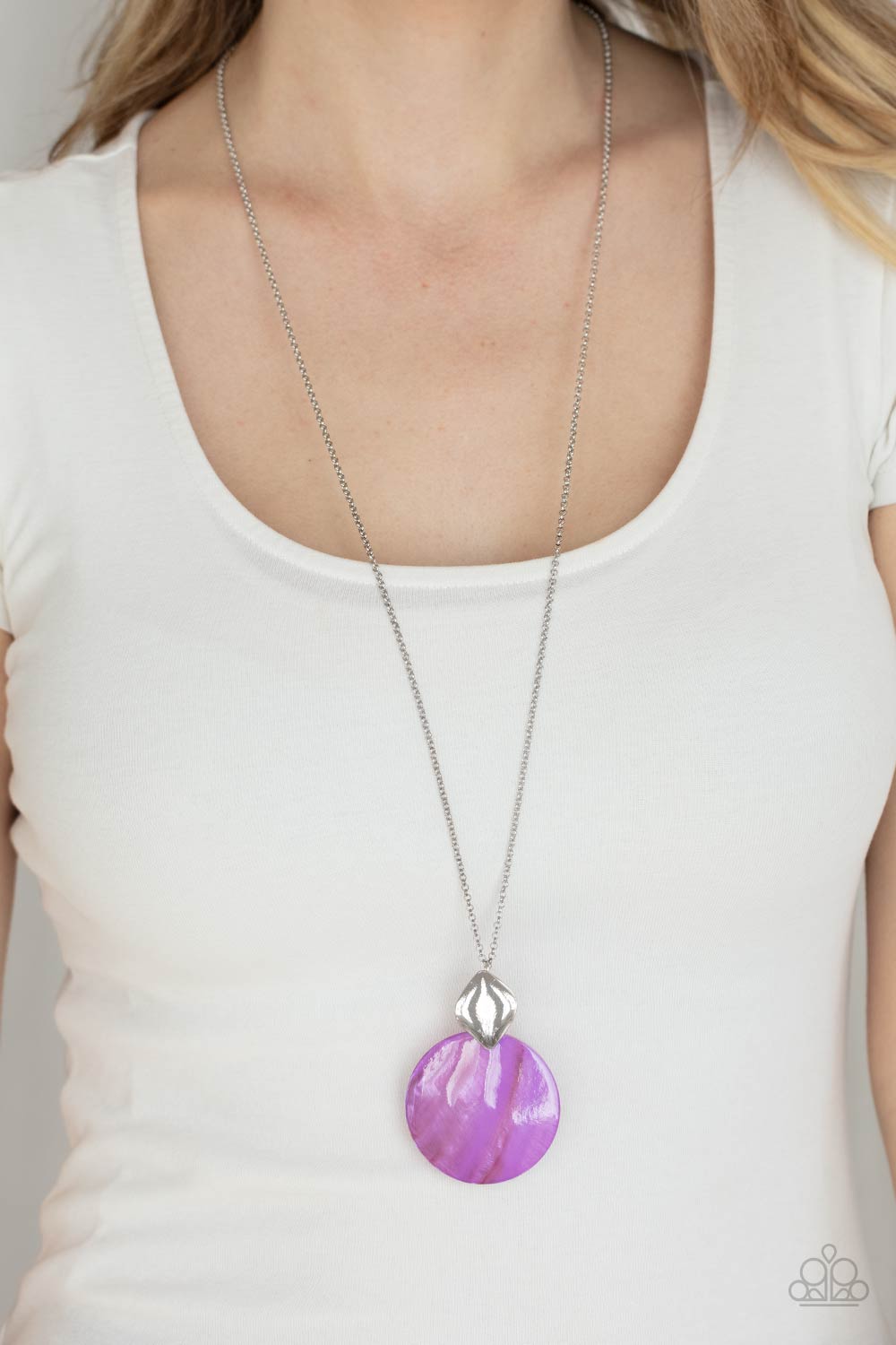 Paparazzi ~ Tidal Tease ~ Purple Necklace Set