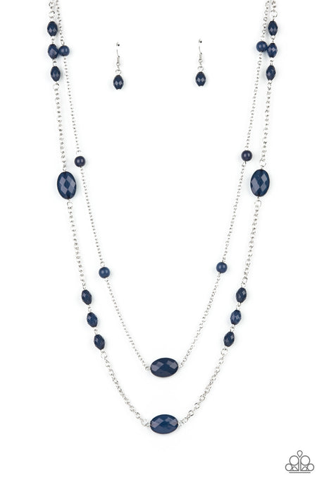 Paparazzi ~ Day Trip Delights ~ Blue Necklace Set